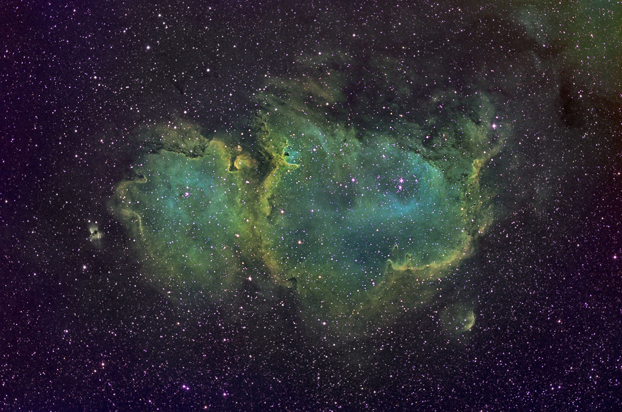 Sálarþokan - Soul nebula (IC 1848).