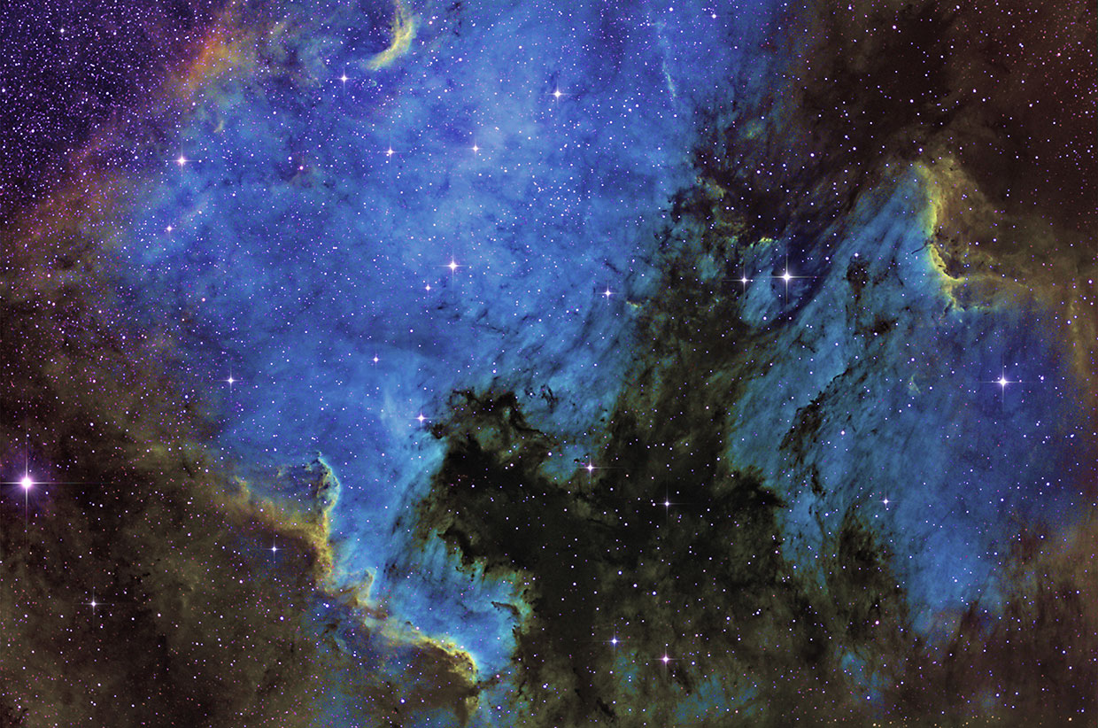 Norður-Ameríkuþokan - North America nebula (NGC 7000).