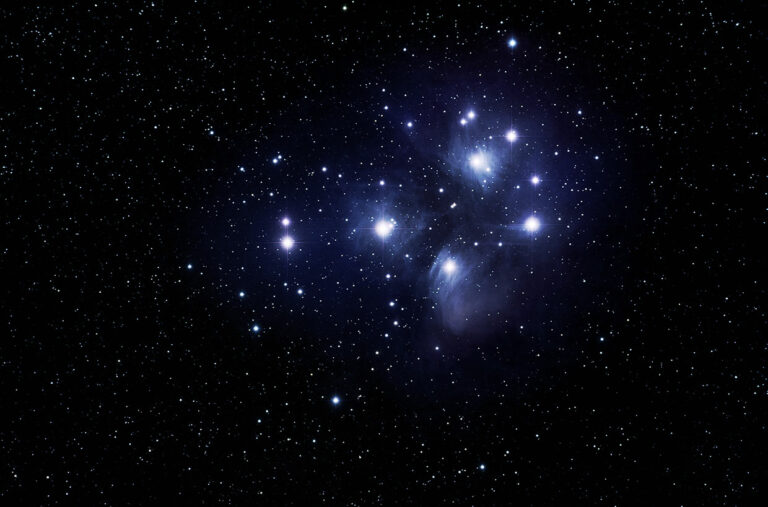Sjöstirnið - The Pleiades (Messier 45).