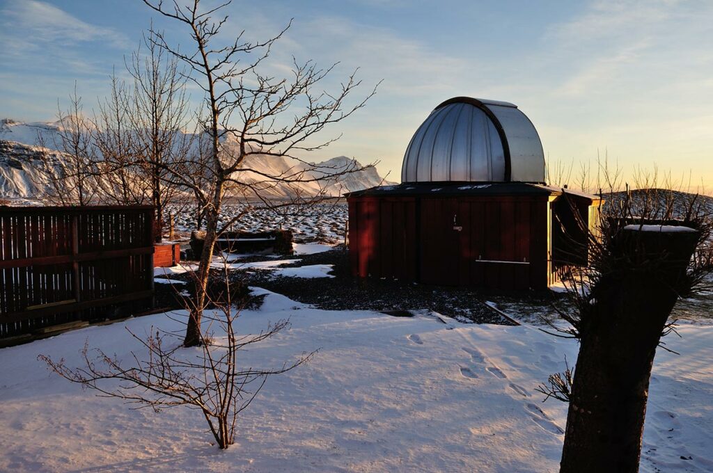 Vetrarsýn, stjörnustöðin - Winterview, the Observatory