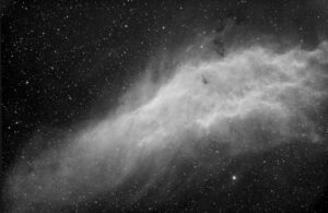 Kaliforníuþokan - Californa nebula (NGC 1499).