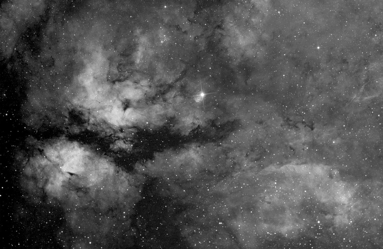 γ Cygni-þokan - γ Cygni nebula (IC 1318).