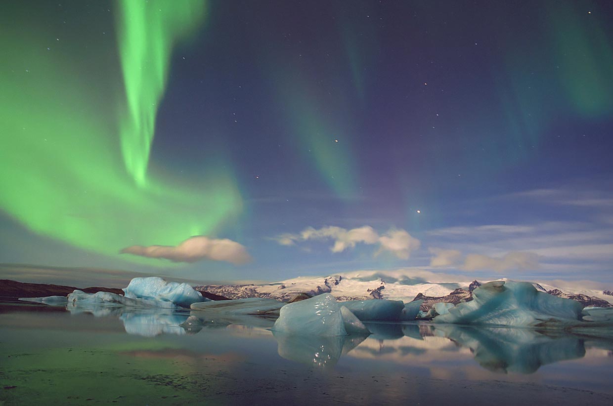 Jökulsárlón, Southeast Iceland.
