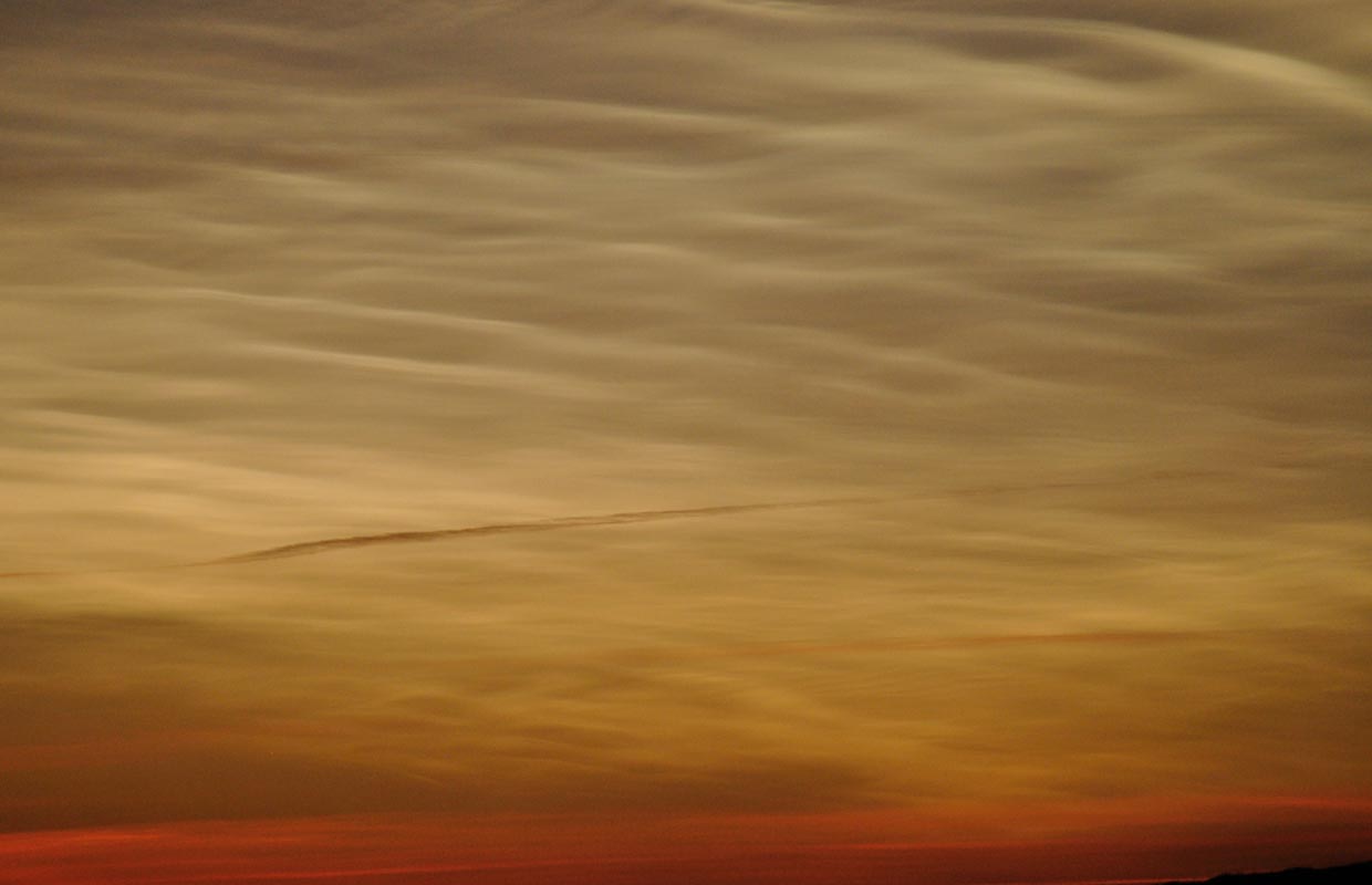 Glitský - Nacreous clouds, 02-12-2017.