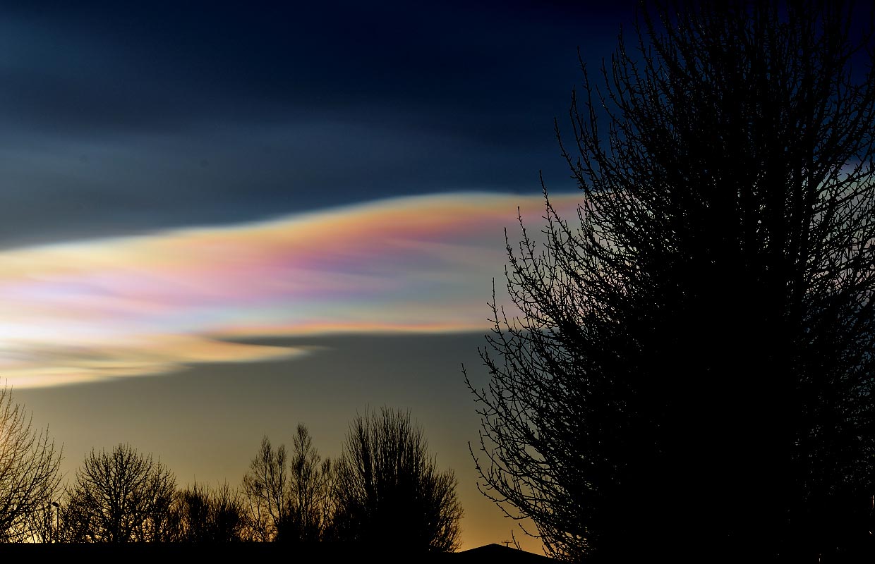 Glitský - Nacreous clouds, 03-02-2018.