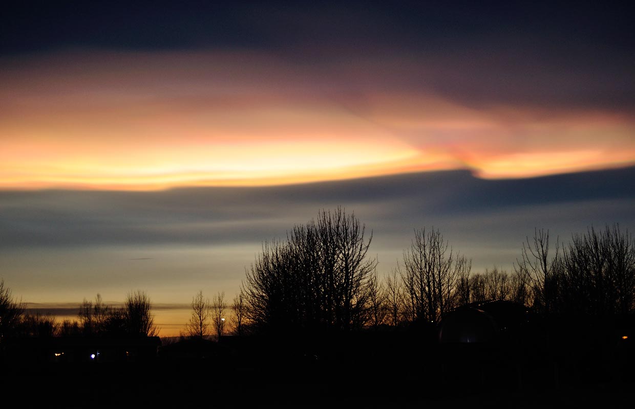 Glitský - Nacreous clouds, 03-02-2018.