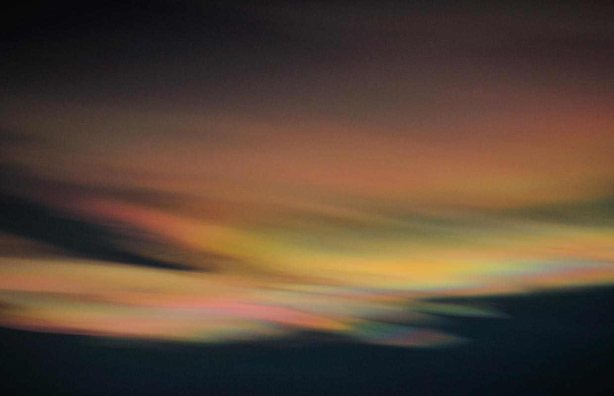 Glitský - Nacreous clouds, 03-02-2018.