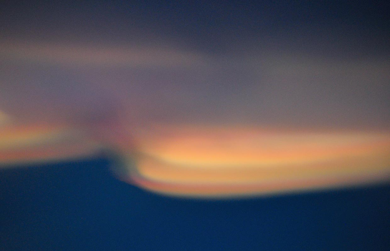 Glitský - Nacreous clouds, 03-02-2018.