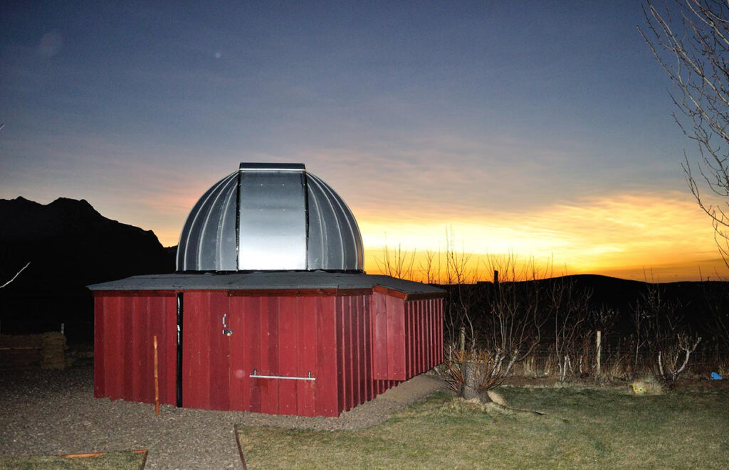 Vetrarsýn, stjörnustöðin - Winterview, the Observatory